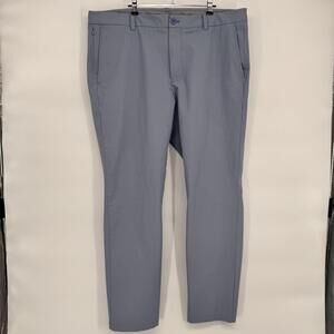 Vineyard Vines Chino Pants Mens 38x30 Blue On-The-Go Stretch Travel Golf Casual
